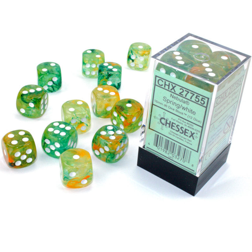 Nebula Chessex 16mm D6 terningblokk