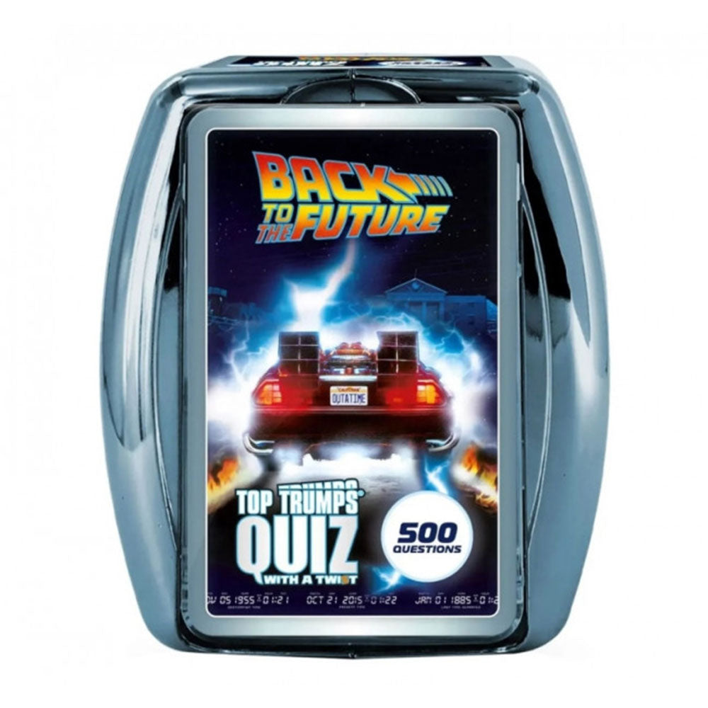 El juego de cartas de prueba de Top Trumps