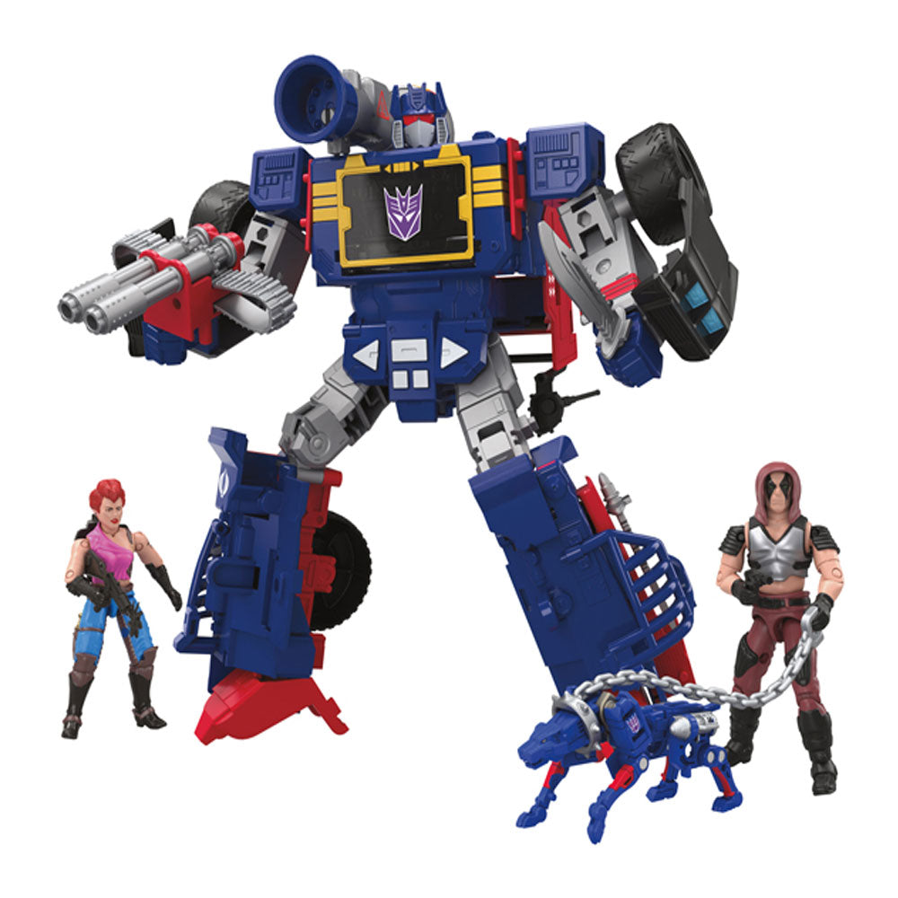 Soundwave Dreadnok Thunder Machine, Zartan & Zarana Fig Set