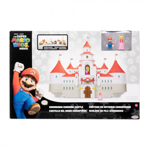 Mushroom Kingdom Castle Playset with Mini Figures