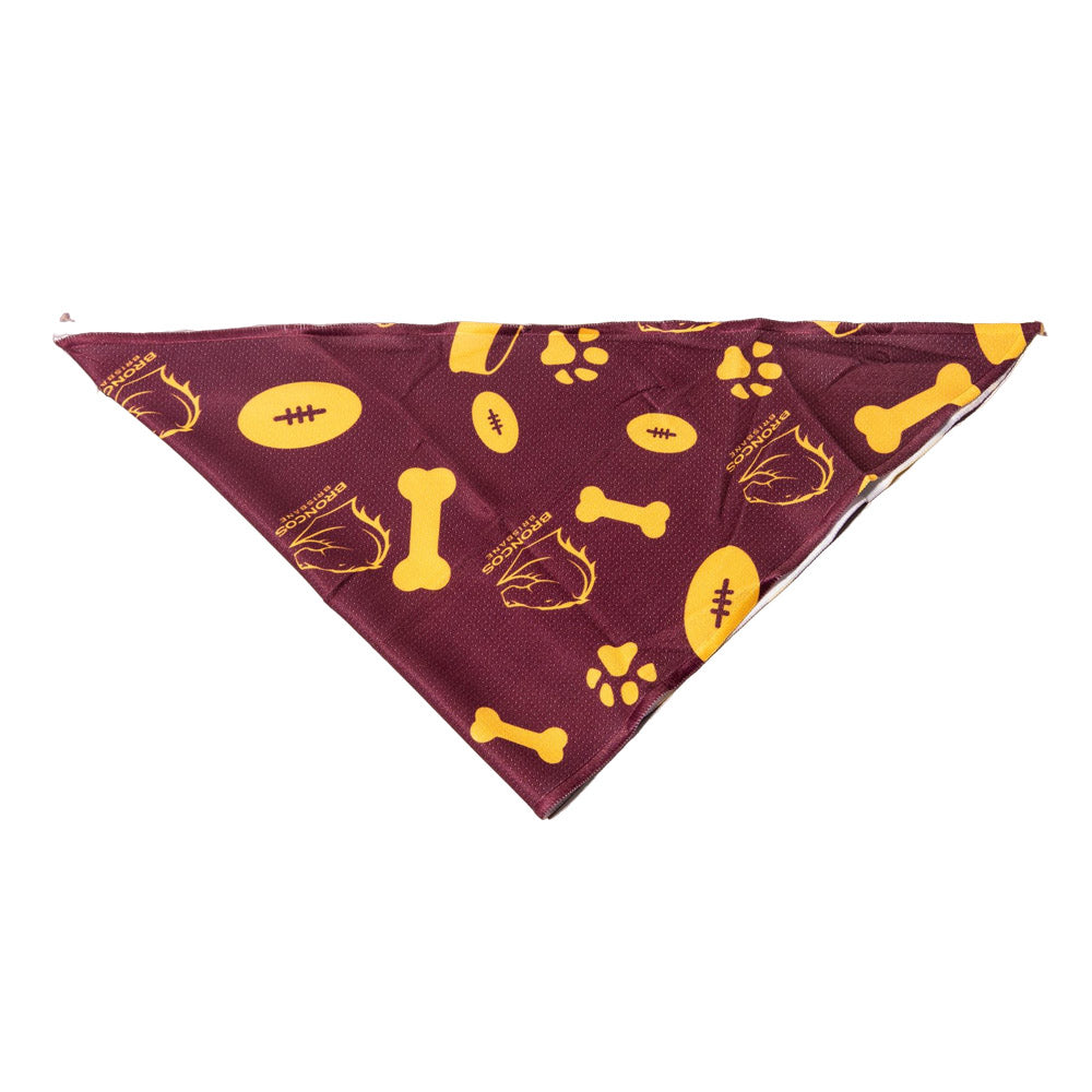 NRL Brisbane Broncos Pet Bandana