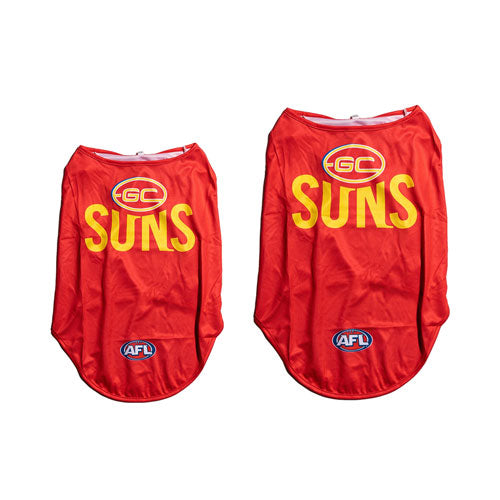 AFL Gold Coast Suns Pet Jersey