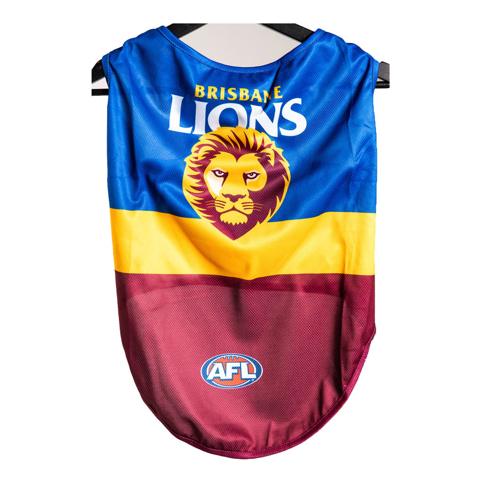 AFL Brisbane Lions Pet Jersey