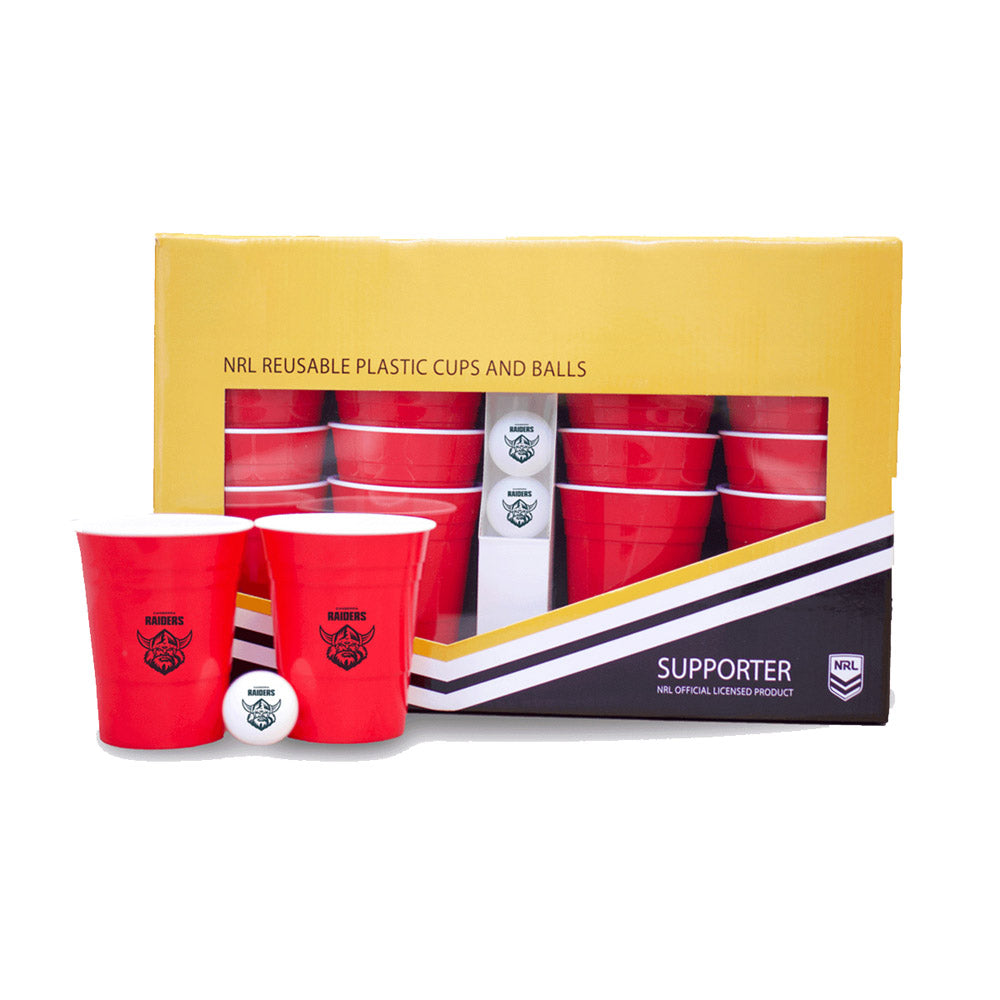 NRL Reusable Beer Pong Set