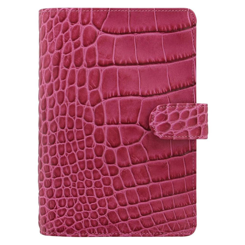 Filofax Classic Personal Croc-Pattern Organizer