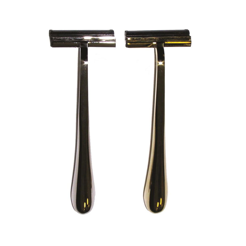 Comoy Deluxe Metal Razor Fixed Head (Gold)