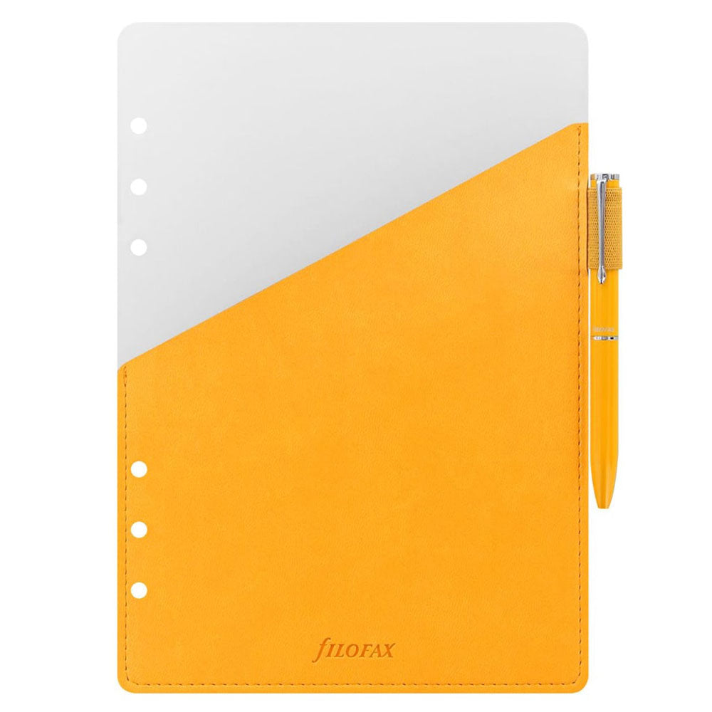 Organizador de Filofax A5 con bucle de lápiz