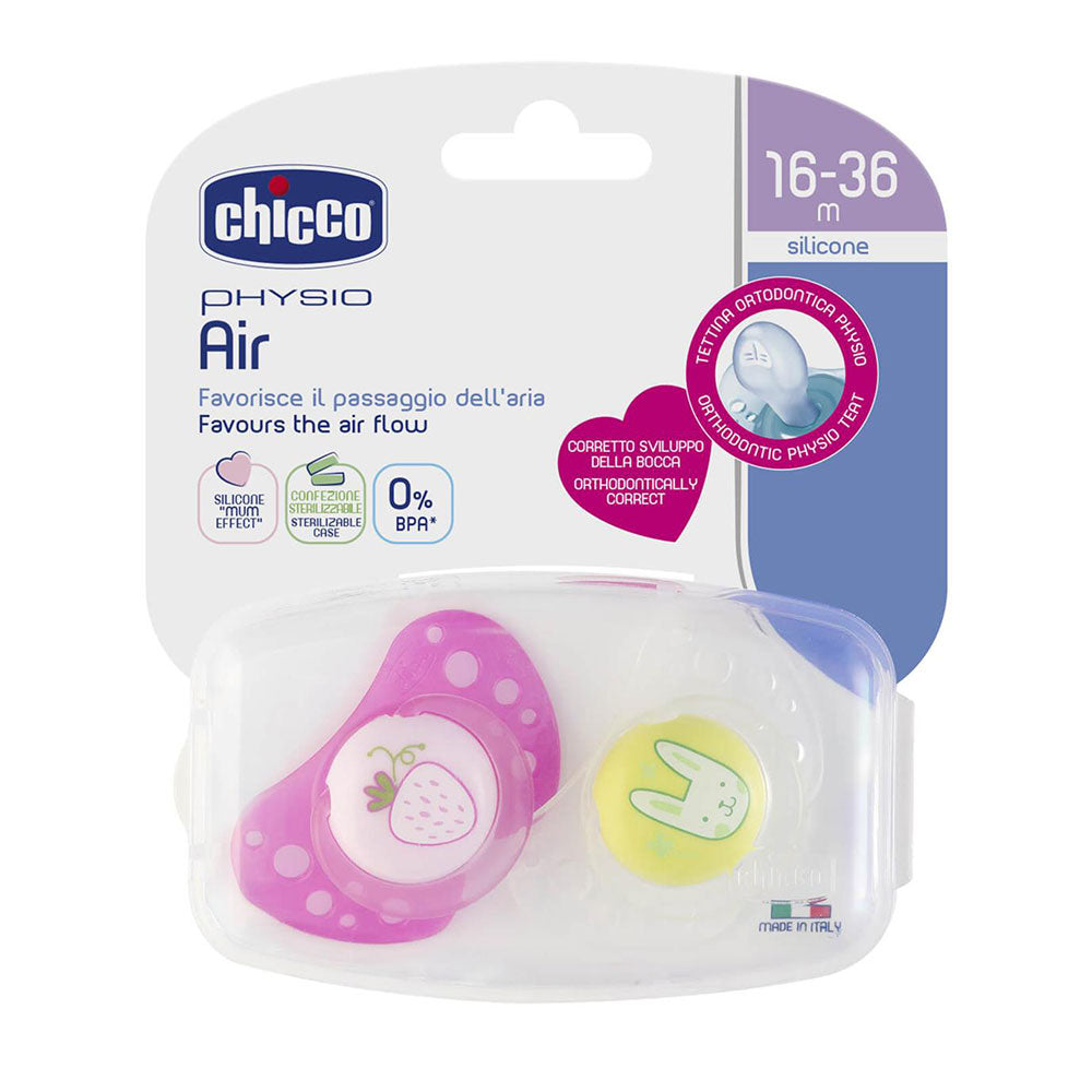 Chicco Soother Physio Air 16-36 mesi 2pk