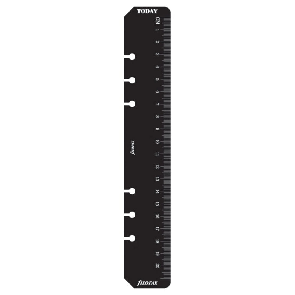 Filofax A5 Ruler/Page Marker (Black)