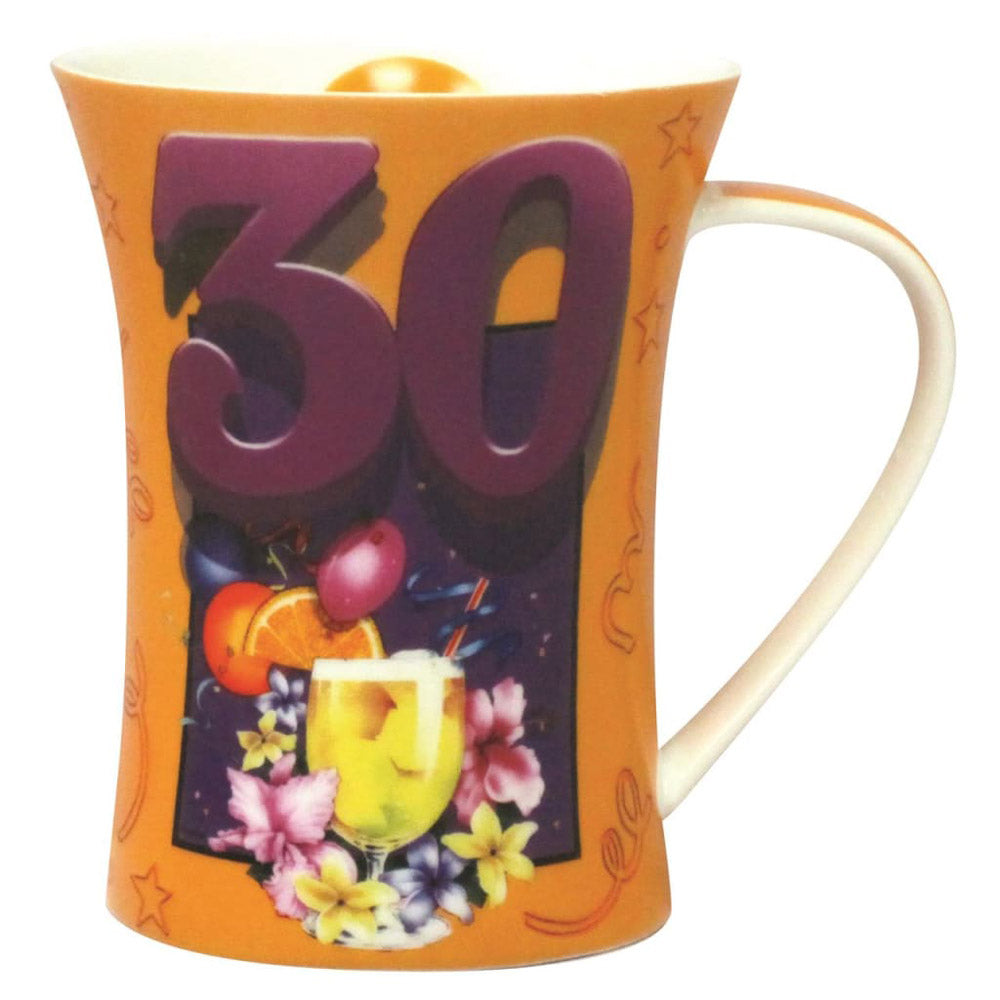 Biscay 30th Birthday Party Age Mug