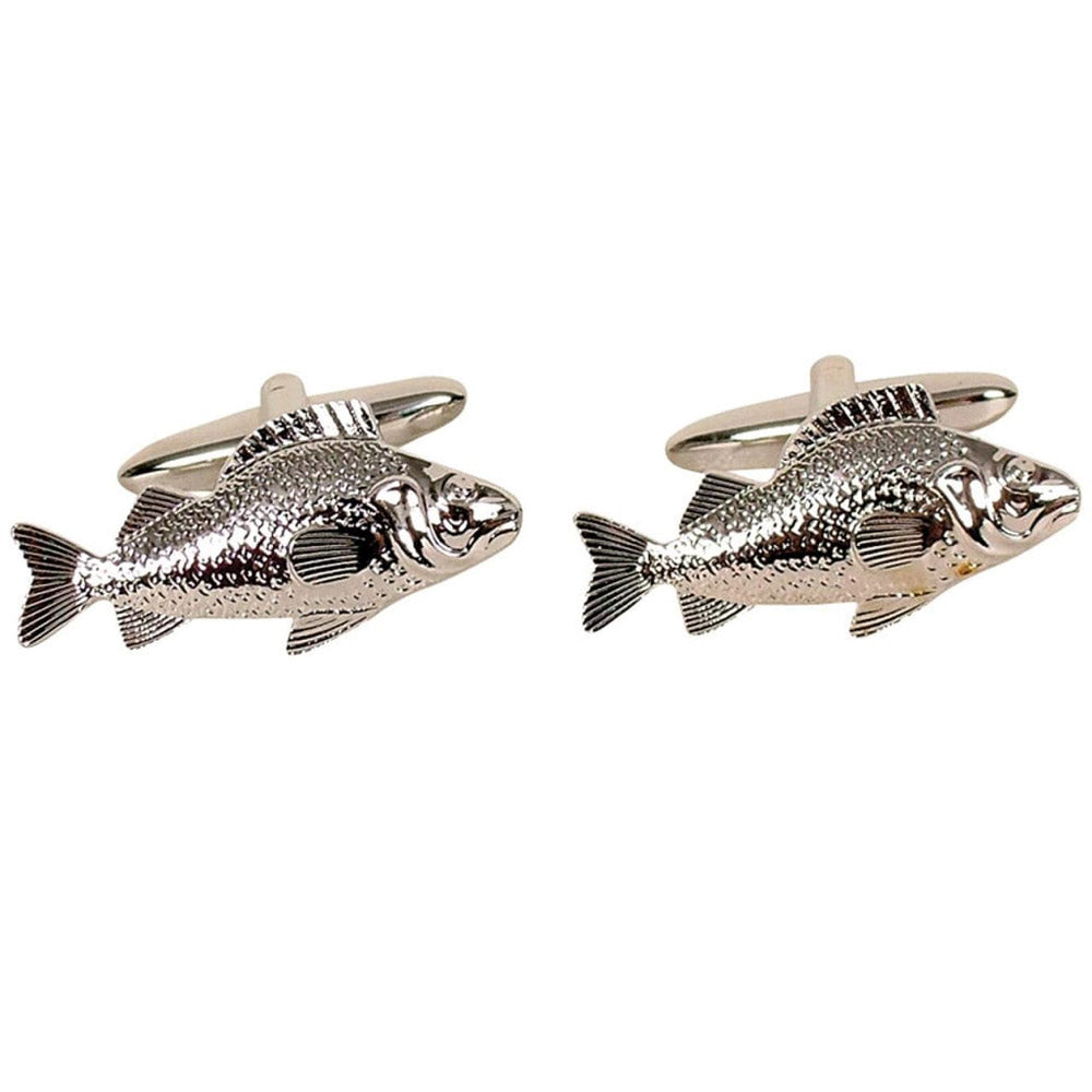 Fish Button Cufflinks