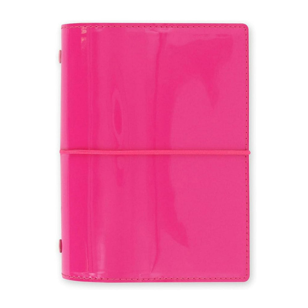 Filofax Domino Pocket Patent Organiser (Hot Pink)