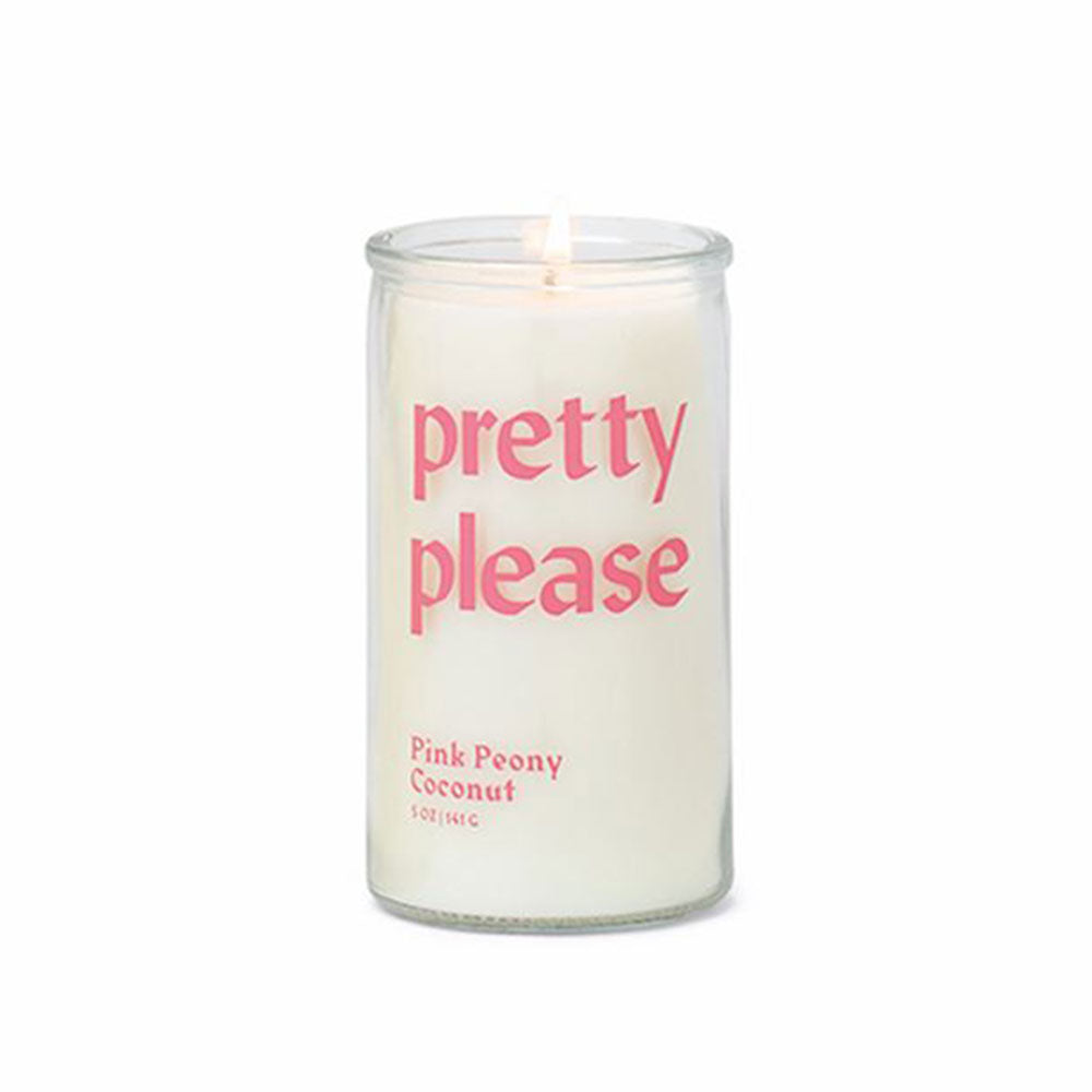 Spark Pink Peony Coconut Scented Candle