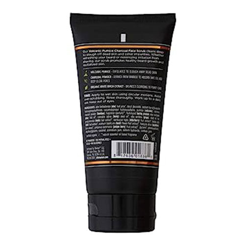 Bourbon Cedar Volcanic Pumice & Charcoal Face Scrub 147mL