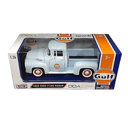 1955 Ford F-100 Gulf Pickup 1:24 Scala