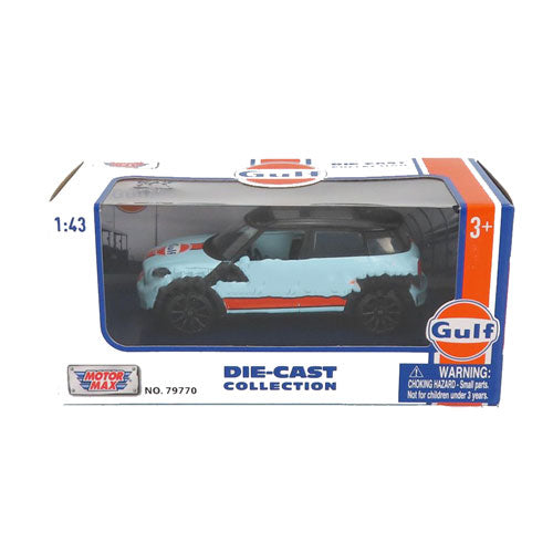 Mini Cooper Gulf Series Countryman 1:43 Model Car