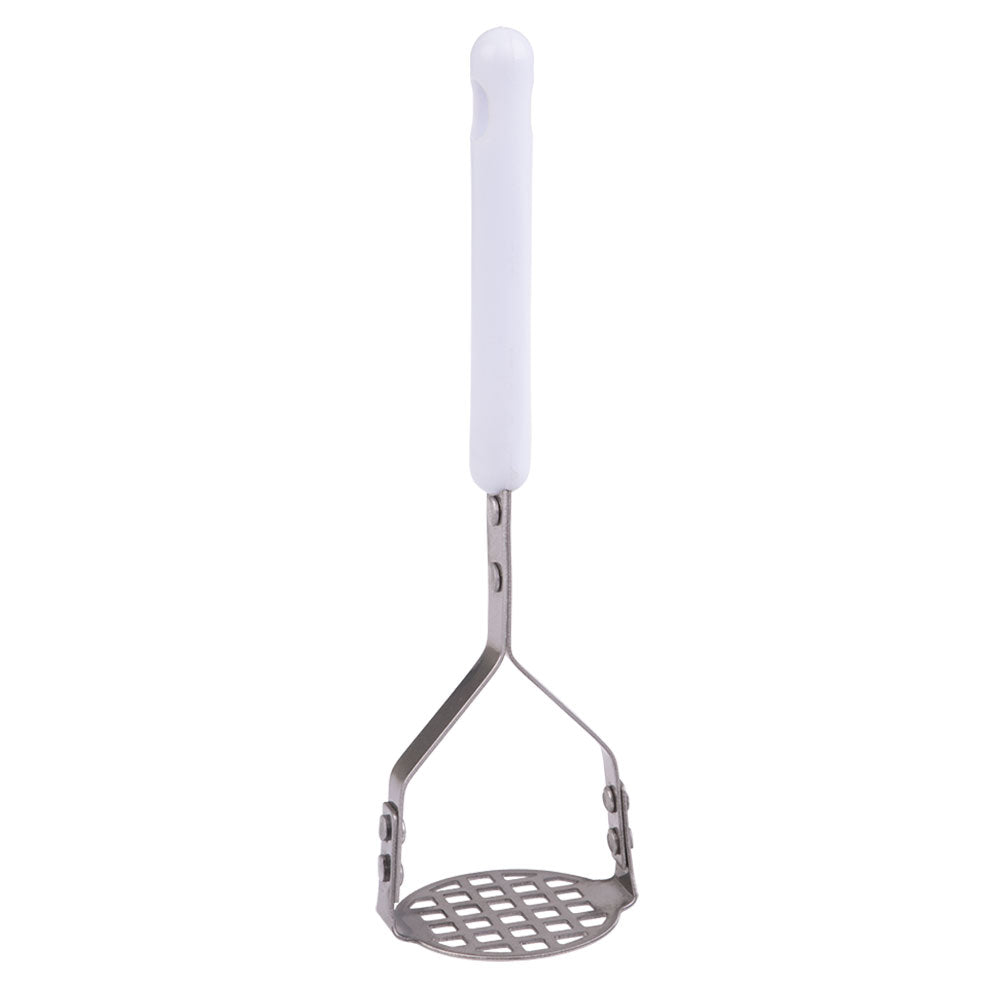 Appetito Stainless Steel Mini Masher (White)