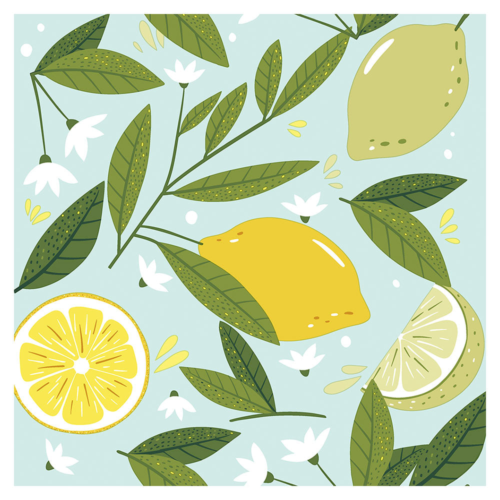 Papier + Design Fruit Design Minkinon Napkins