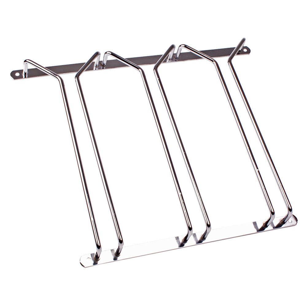 Bartender Glass Stemware Rack 28cm (Chrome)