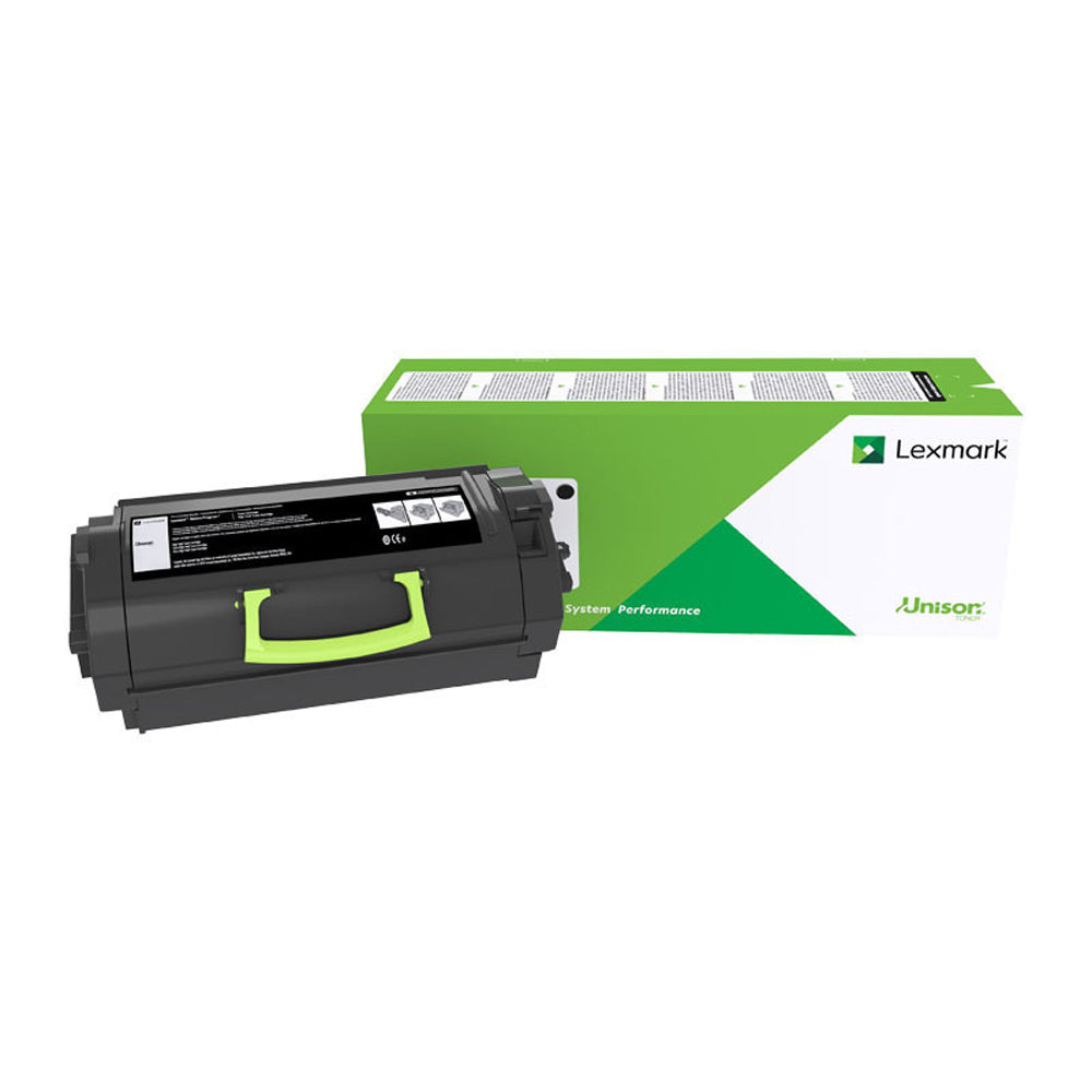 Lexmark 523 Tóner cartucho (negro)