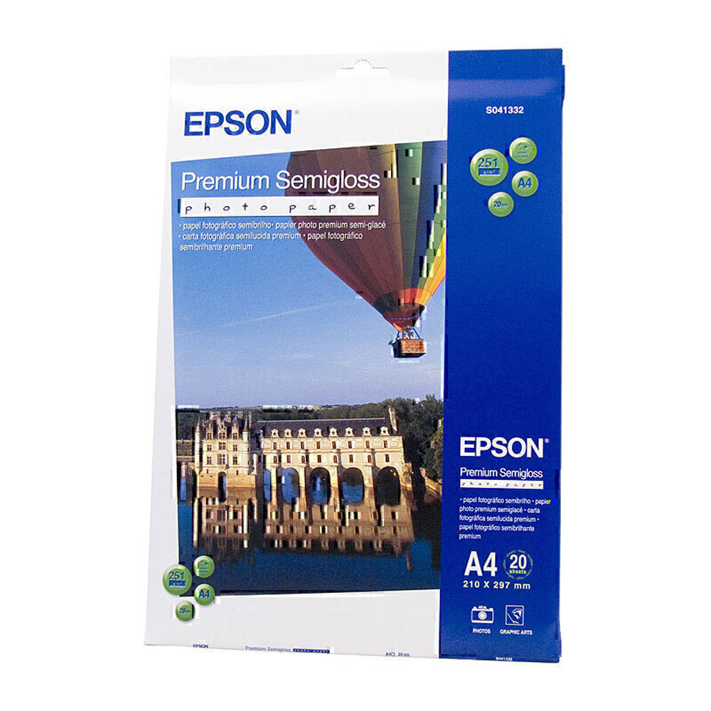 Epson Semi-Glossフォトペーパー20pc