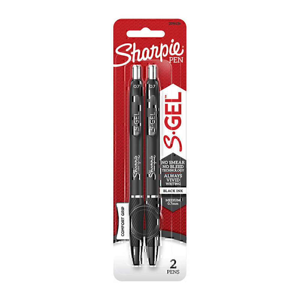 SHARPIE GEL RÉTRACTIVE SCO 0,7 mm 2pk (boîte de 6)