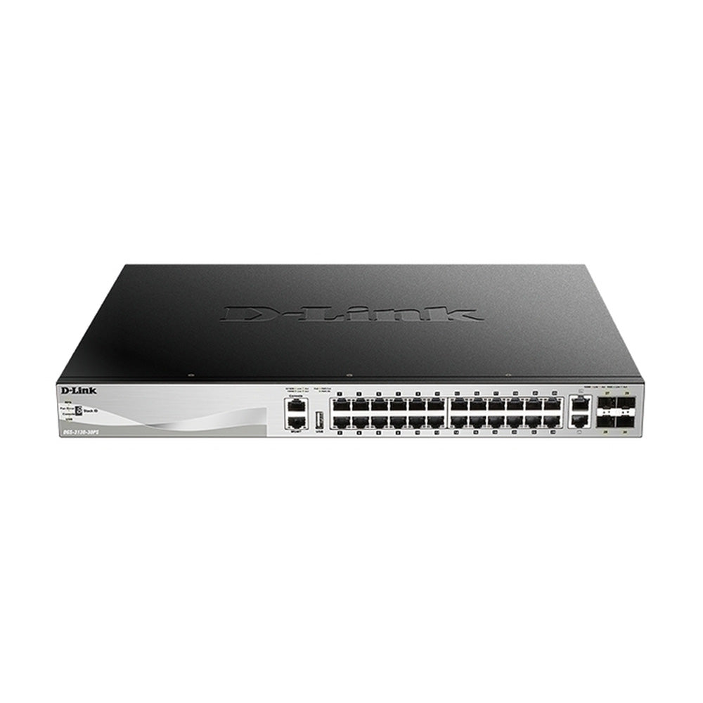 D-link impilabile gigabit poe strato 3+ switch