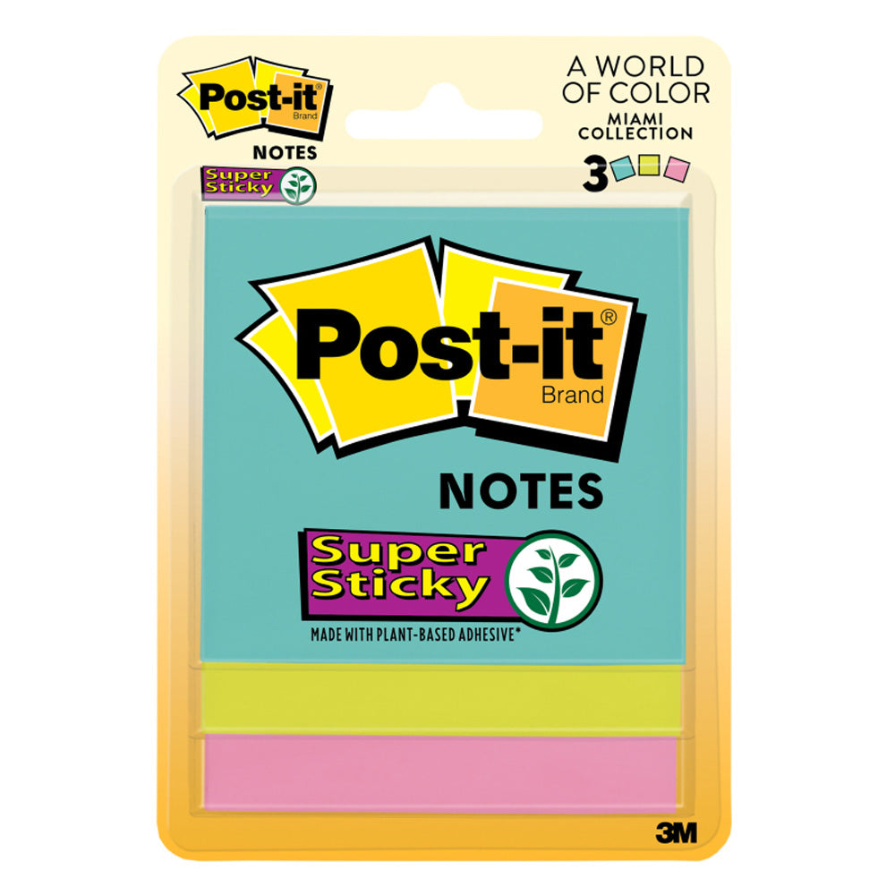 Note Post-It Super Sticky (3x3in)