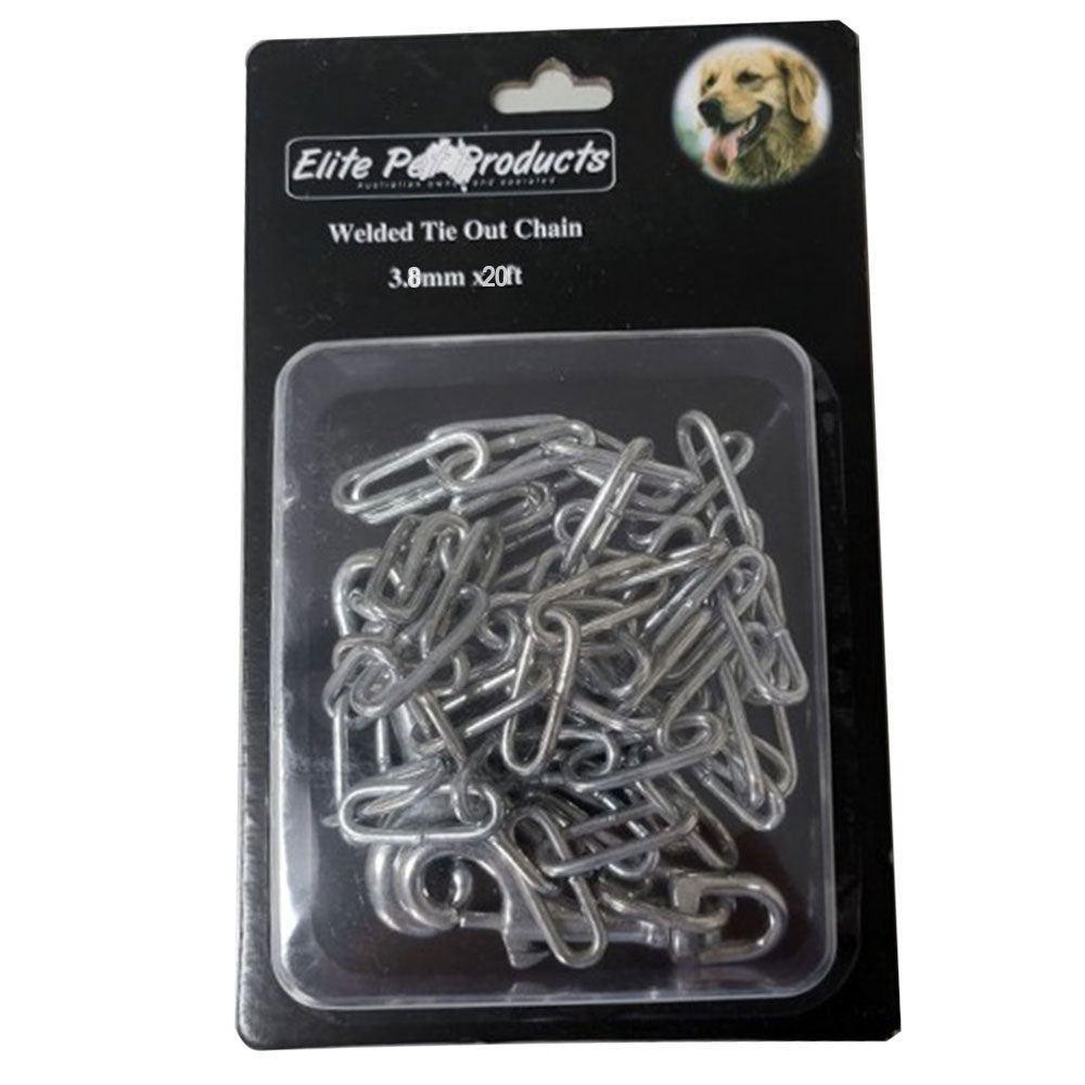 Elite Pet Solded Tie -Out Chain