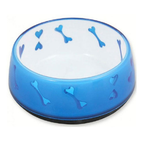 Pawise Lifestyle Dog Love Bowl (Blue)