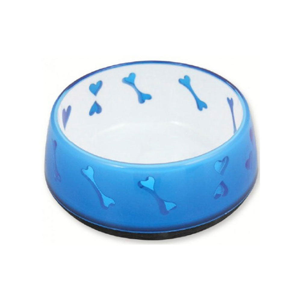 Pawise Lifestyle Dog Love Bowl (azul)