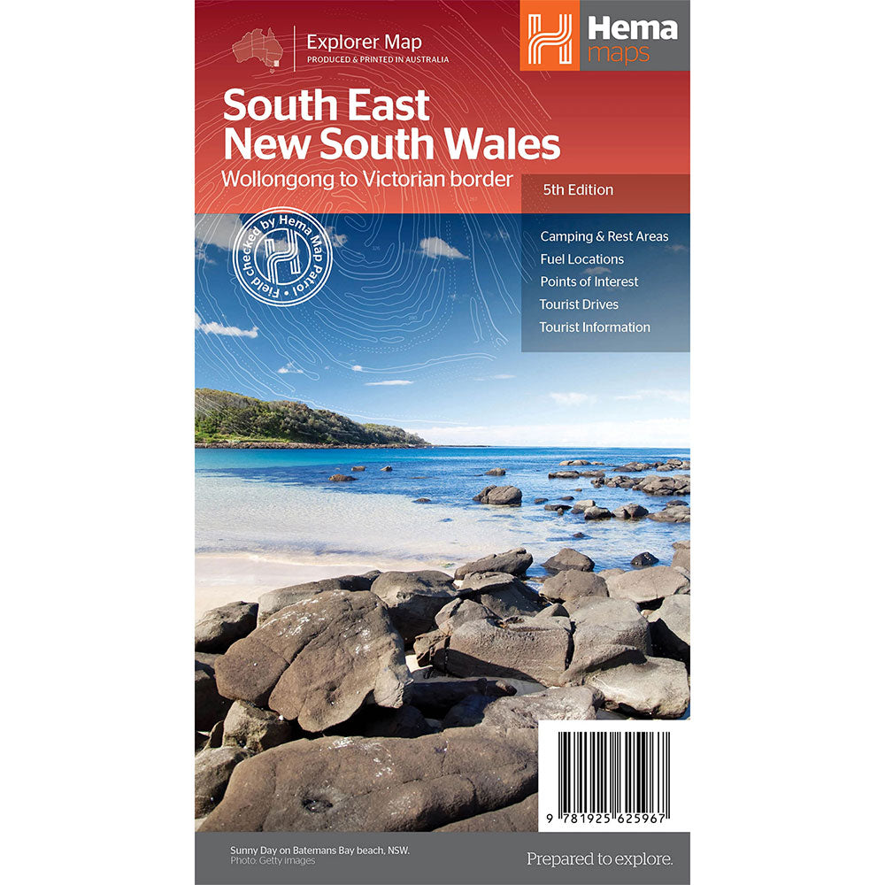 Hema South East Australia Mapa