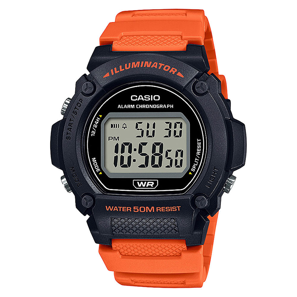 Casio W219H -serie horloge