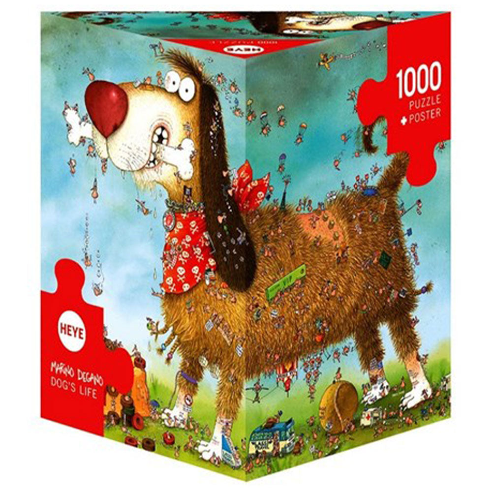 Heye Degano Triangular Jigsaw Puzzle 1000 stk