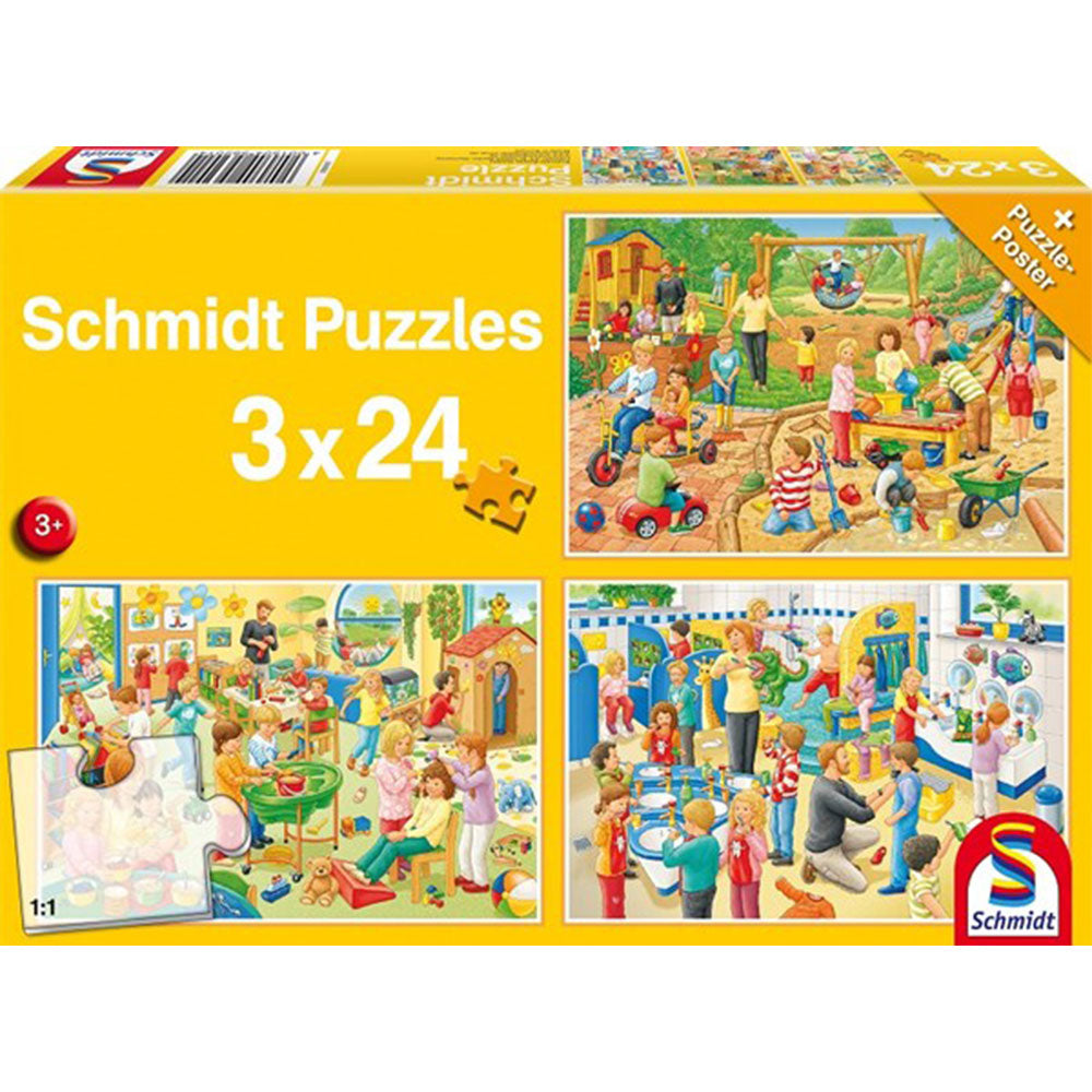 Rompecabezas schmidt 3x24pcs