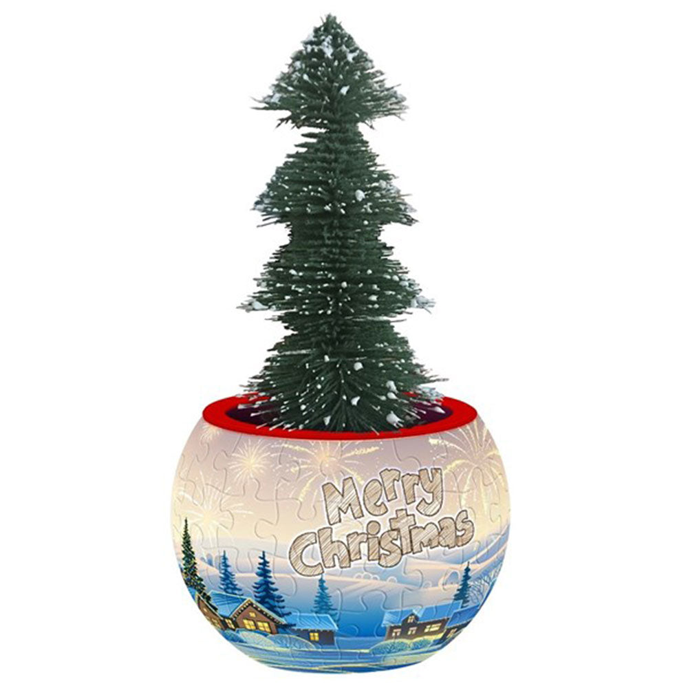 Pintoo Christmas Flowerpot -puslespil 80stk