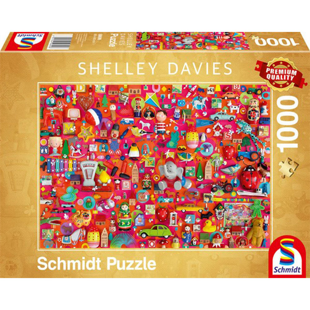 Schmidt Davies Vintage Puzzle 1000 stk