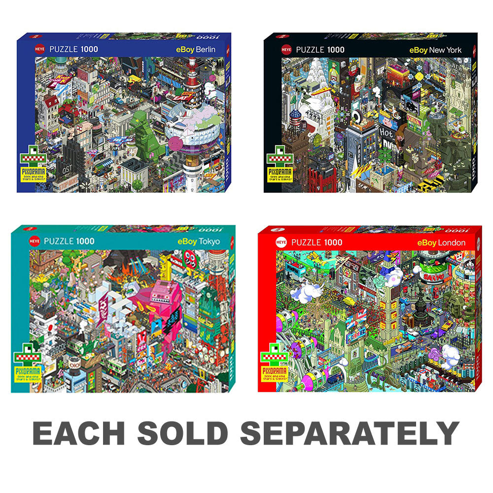 Heye Eboy Quest Jigsaw Puzzle 1000pcs