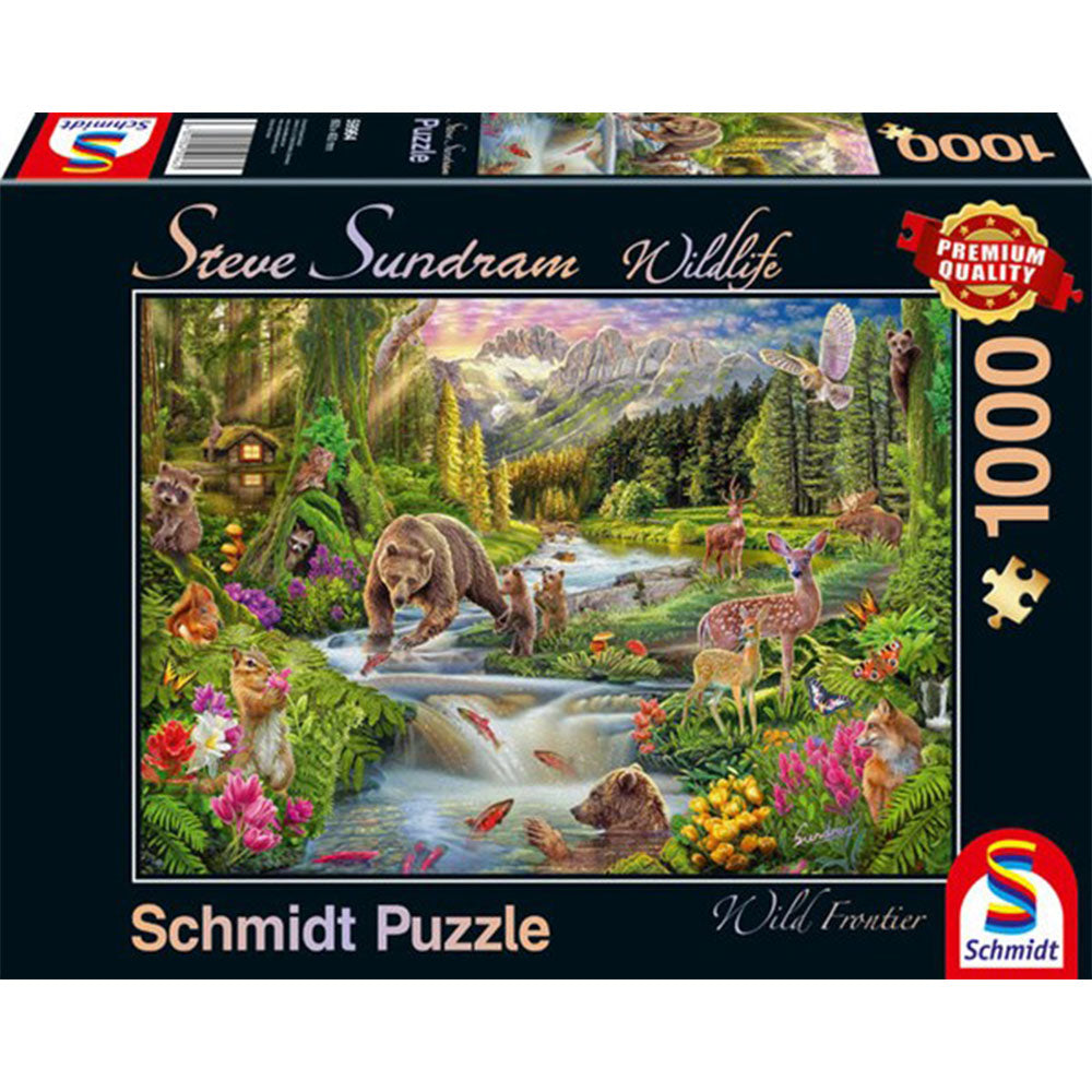 Schmidt Sundram Wildlife Puzzle 1000 stcs