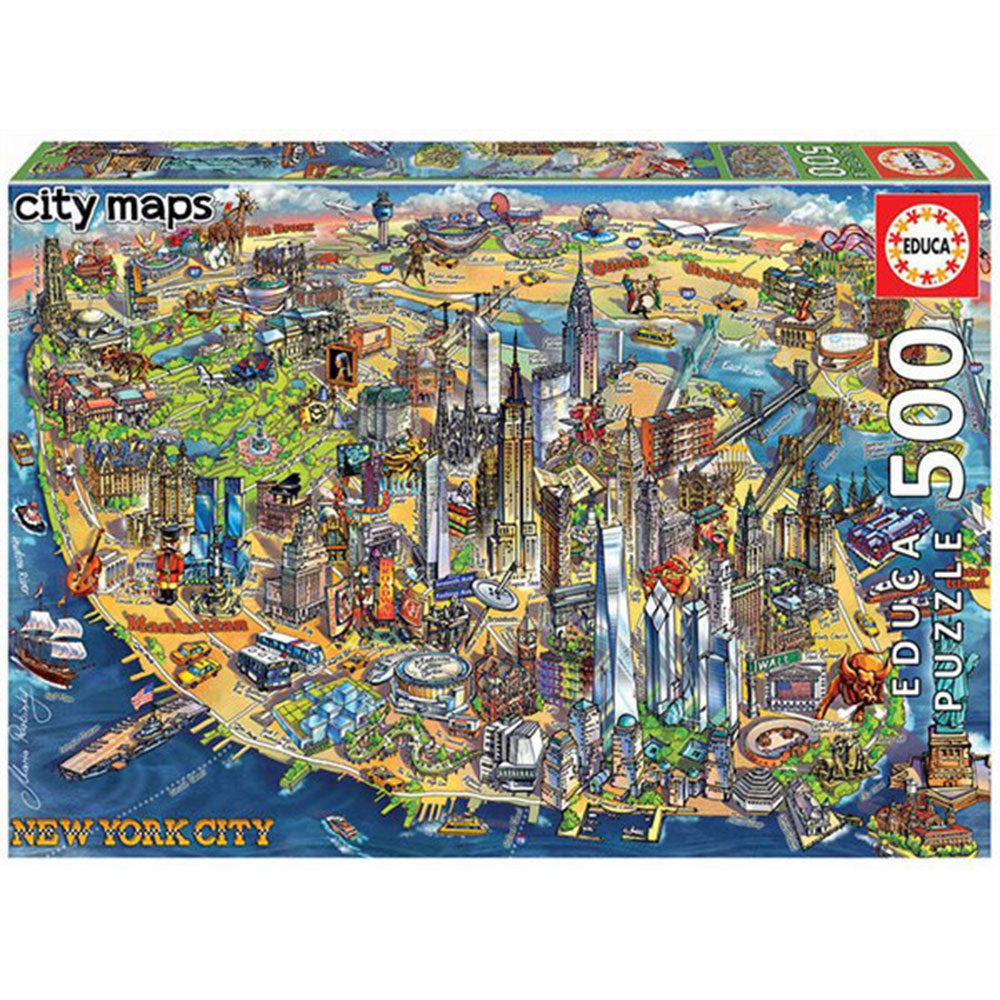 Éduca map puzzle 500pcs