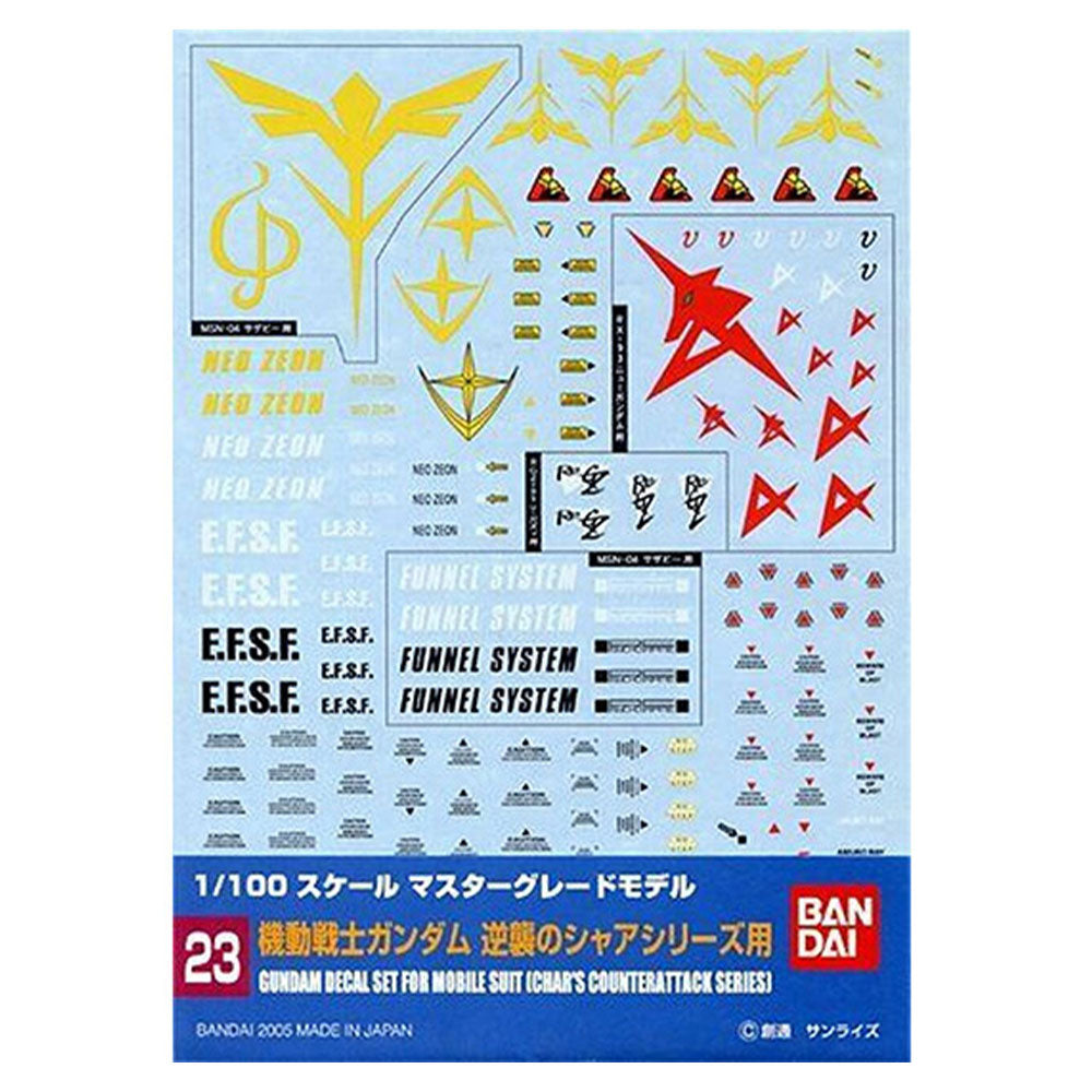 Gundam Master Grade MultiUSE -dekal