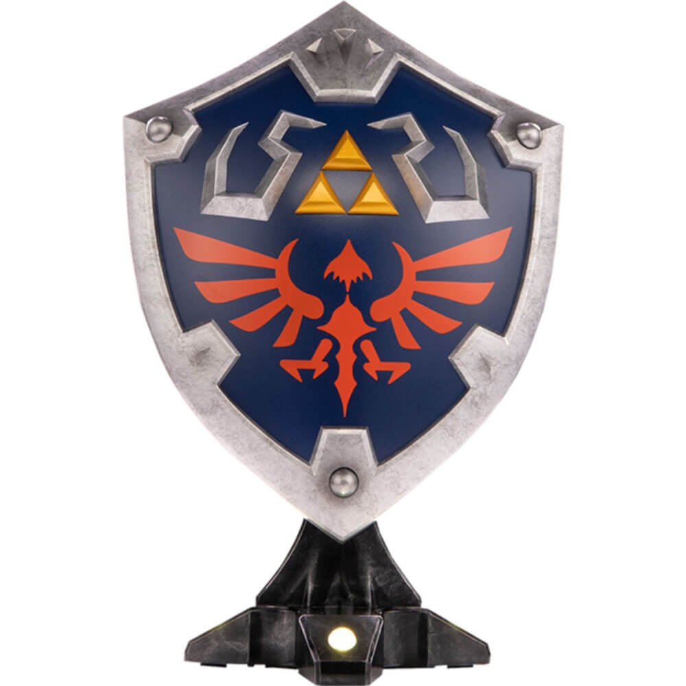 La leyenda de Zelda Hylian Shield estatua de PVC