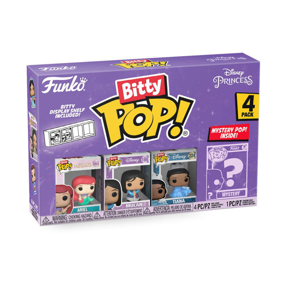 Disney Princess Ariel Bitty Pop! 4-Pack