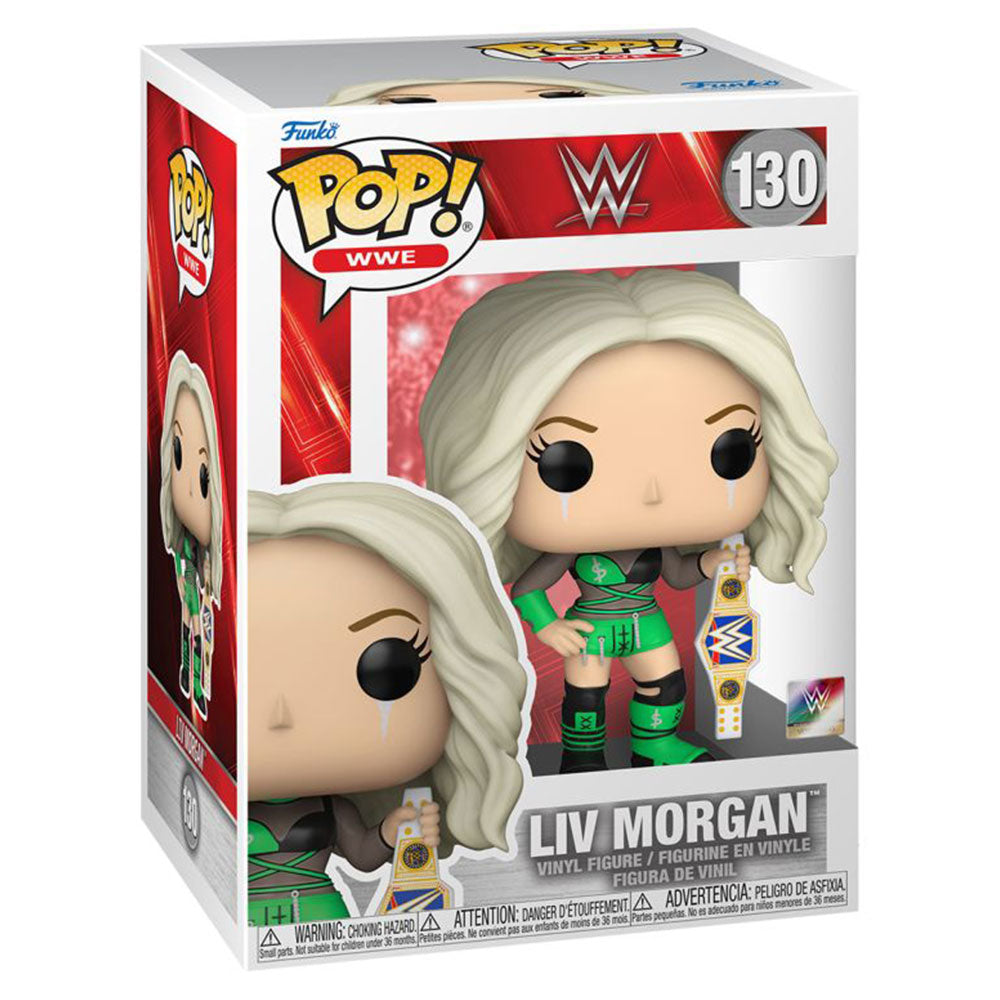 WWE Liv Morgan with Belt Pop! Vinyl