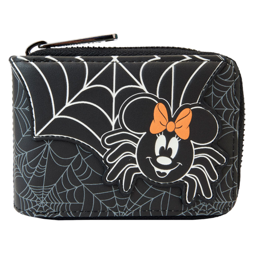 Disney Minnie Mouse Spider Glow Accordion Wallet