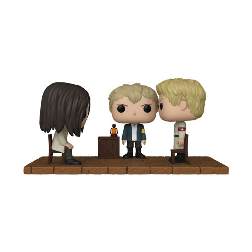 Attack on Titan Eren meets Reiner Pop! Moment