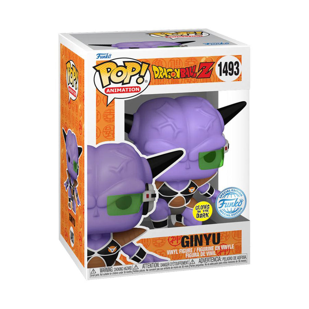 Dragonball Z Ginyu US Exclusive Glow Pop! Vinyl