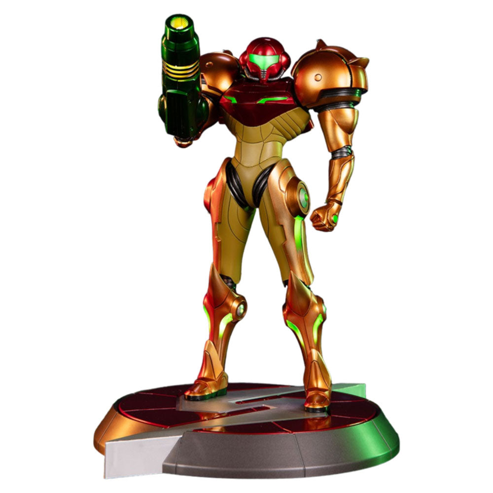 Metroid prime samus varia costume pvc statue