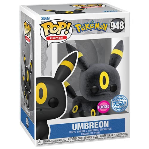 Pokemon Umbreon US Exclusive Flocked Pop! Vinyl