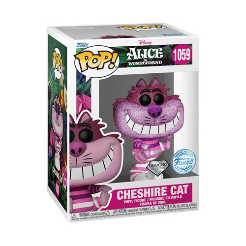 Alice in Wonderland Cheshire Cat US Ex. Diamond Glitter Pop!